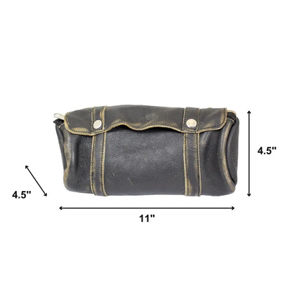 Open Road Soft Body Distressed Leather Tool Bag