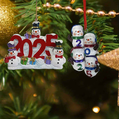 Snowman Resin Ornaments