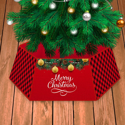 Christmas Tree Ornaments Set, 6 Styles Non-Woven Fabric Decorations