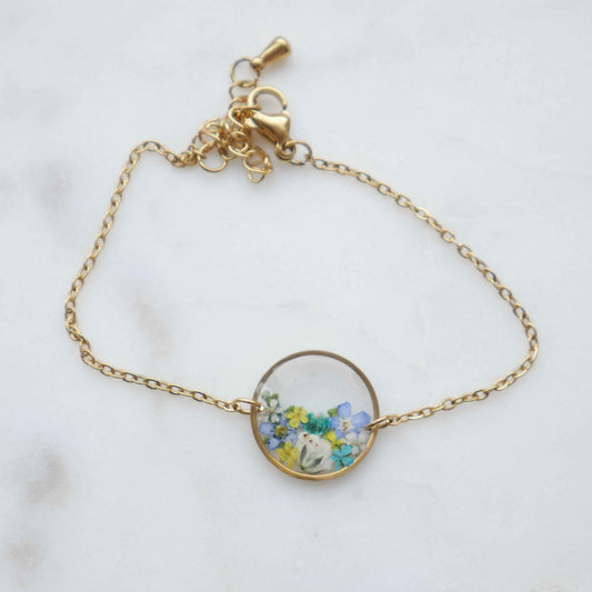 Bracelet bouquet - rond (moyen)