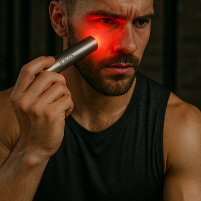 Kivo Pro Red & Blue Light Therapy Flashlight