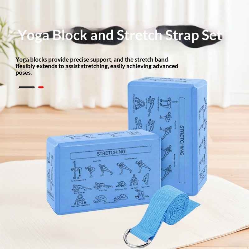 Wholesale EVA Yoga Block & Stretch Band Set – Yoga & Dance Training Accessories