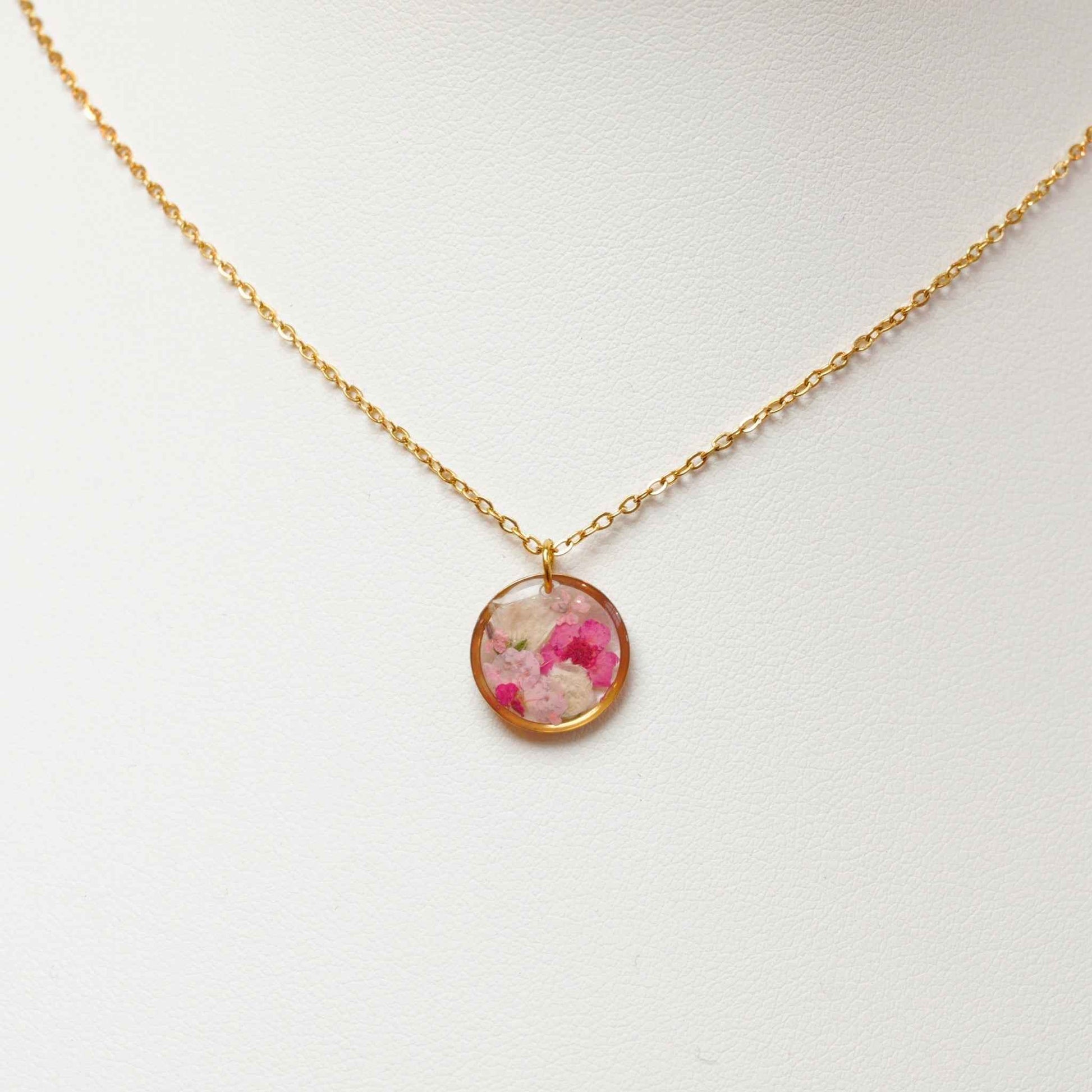 Collier bouquet - rond