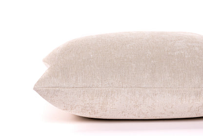 Ivory Chenille Cushion Cover