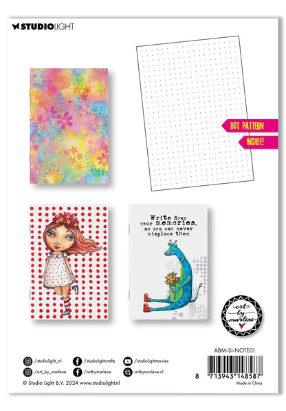 ABM Notebook Set of 3 Signature Collection 105x148x15mm 3 PC nr.01