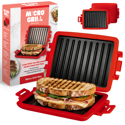 Micro Grill Max™ - Large Microwave Grill & Sandwich Maker