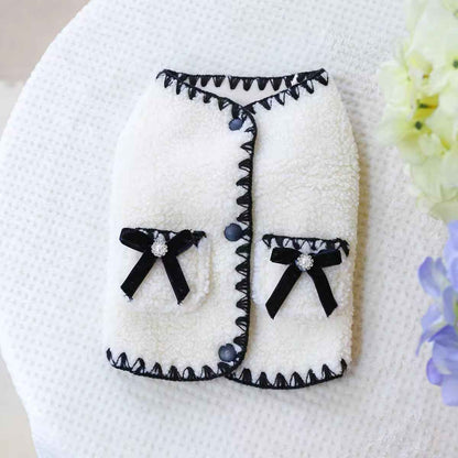 Zelda Vest – Luxury Fur-Trim Dog Vest