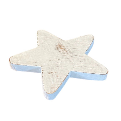 Wooden Flat Star Decoration