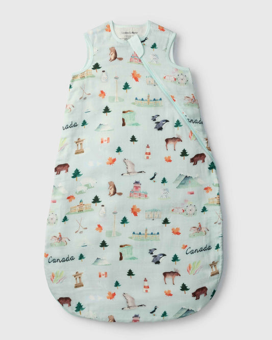 Baby Bamboo Muslin Sleep Sack 0.5 TOG - Canada
