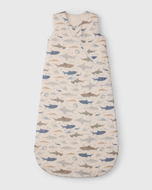 Baby Sleep Sack TENCEL™ 1.0 TOG - Smiley Sharks