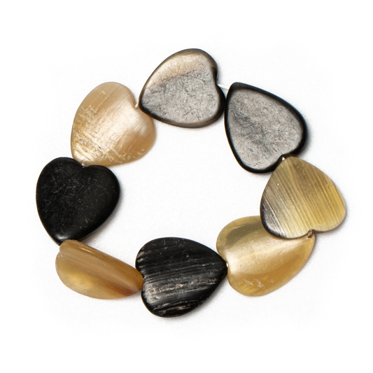 Simple Horn Heart Bracelet