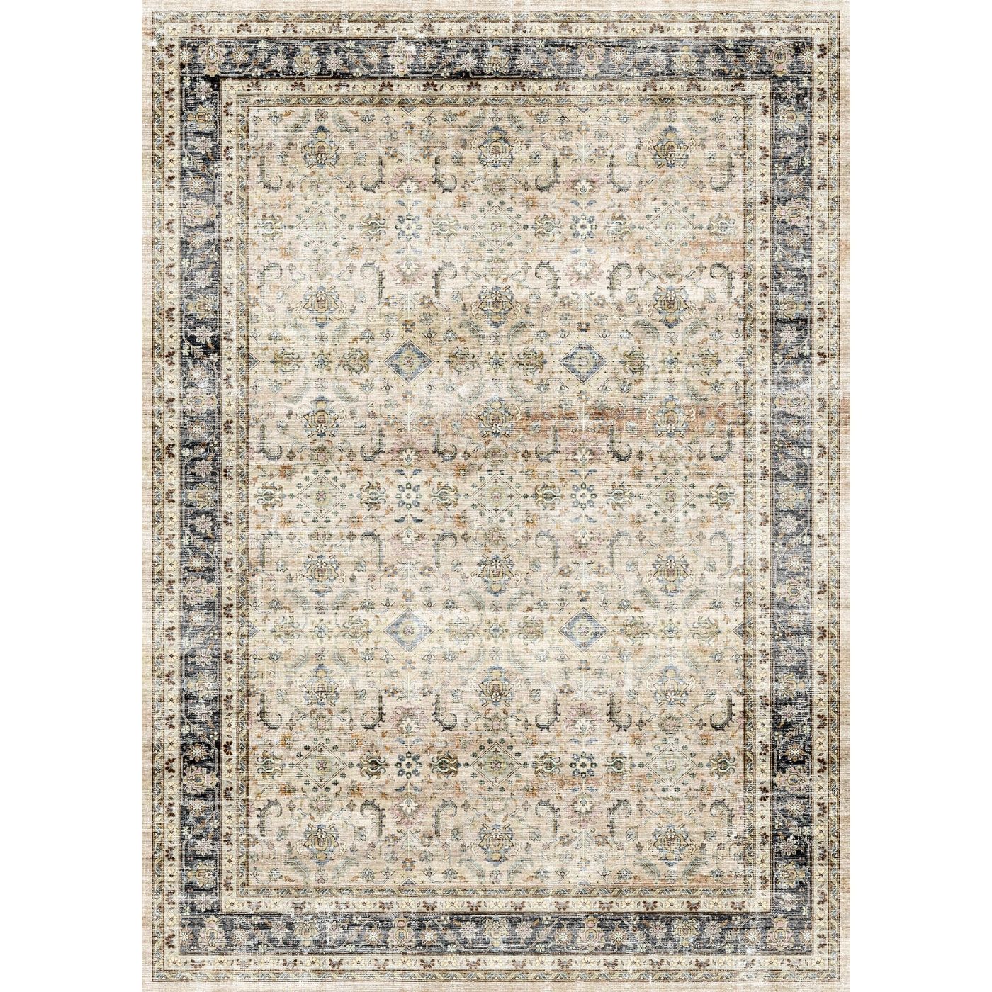 Miriam Gelb Beige Teppich