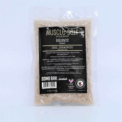 Muscle Salt Soak with Epsom Salt