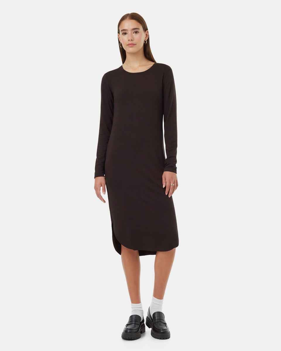 Soft EcoTerry Shirttail Dress