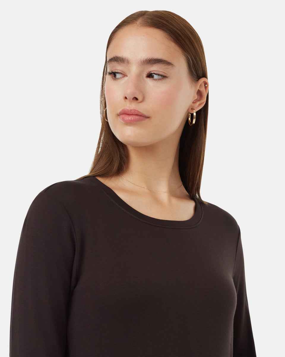 Soft EcoTerry Shirttail Dress