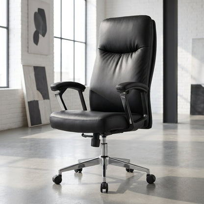 Ljubljana Full-Grain Leather Office Chair