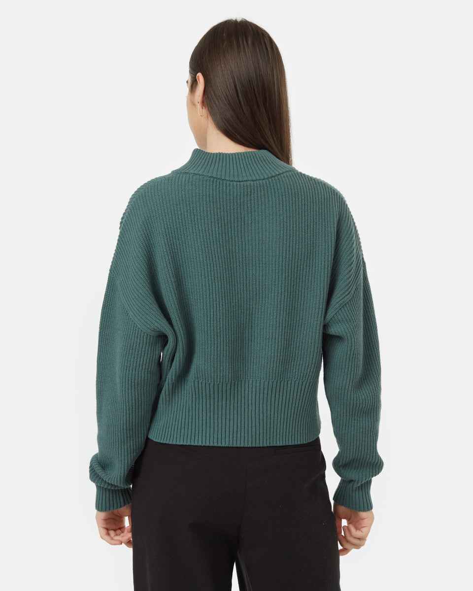 Highline 1/4 Zip Mock Neck