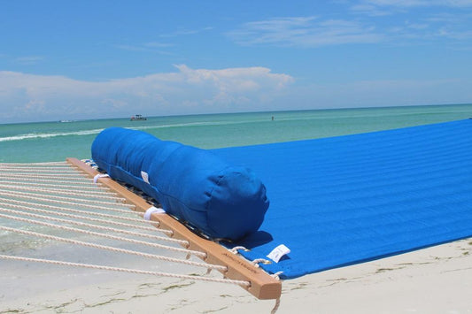 Olefin Double Quilted Hammock with Matching Pillow
