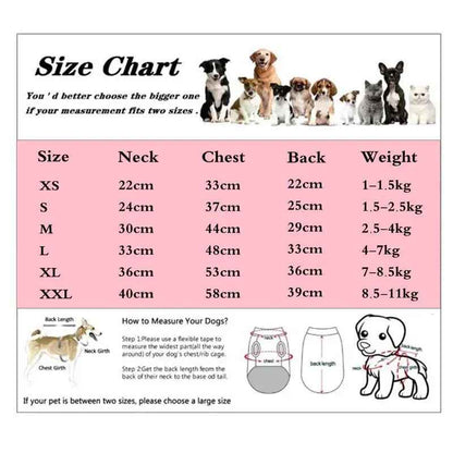 Dog Jacket | Heart Accent Dog Coat