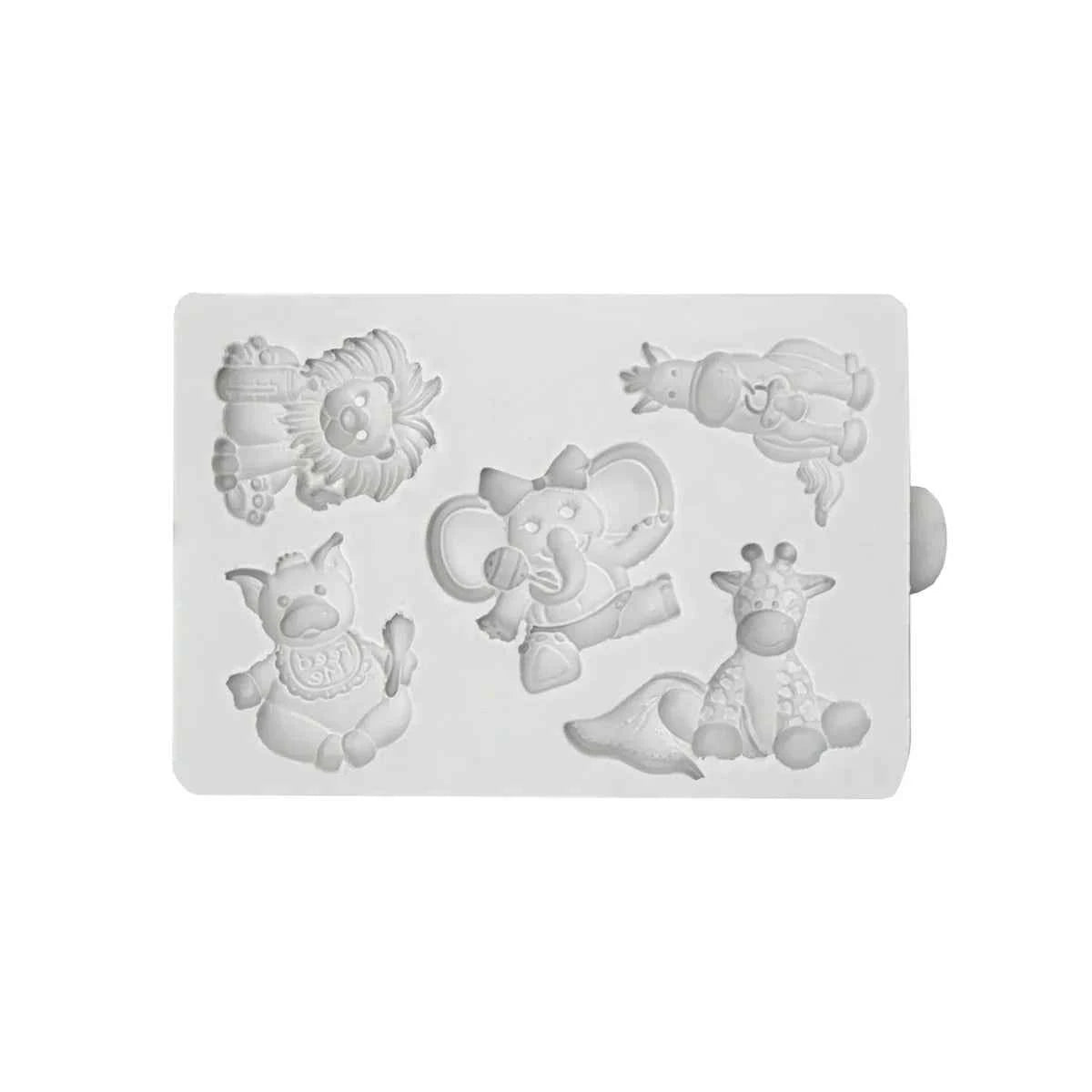 Miniature Animal Buttons Silicone Mould