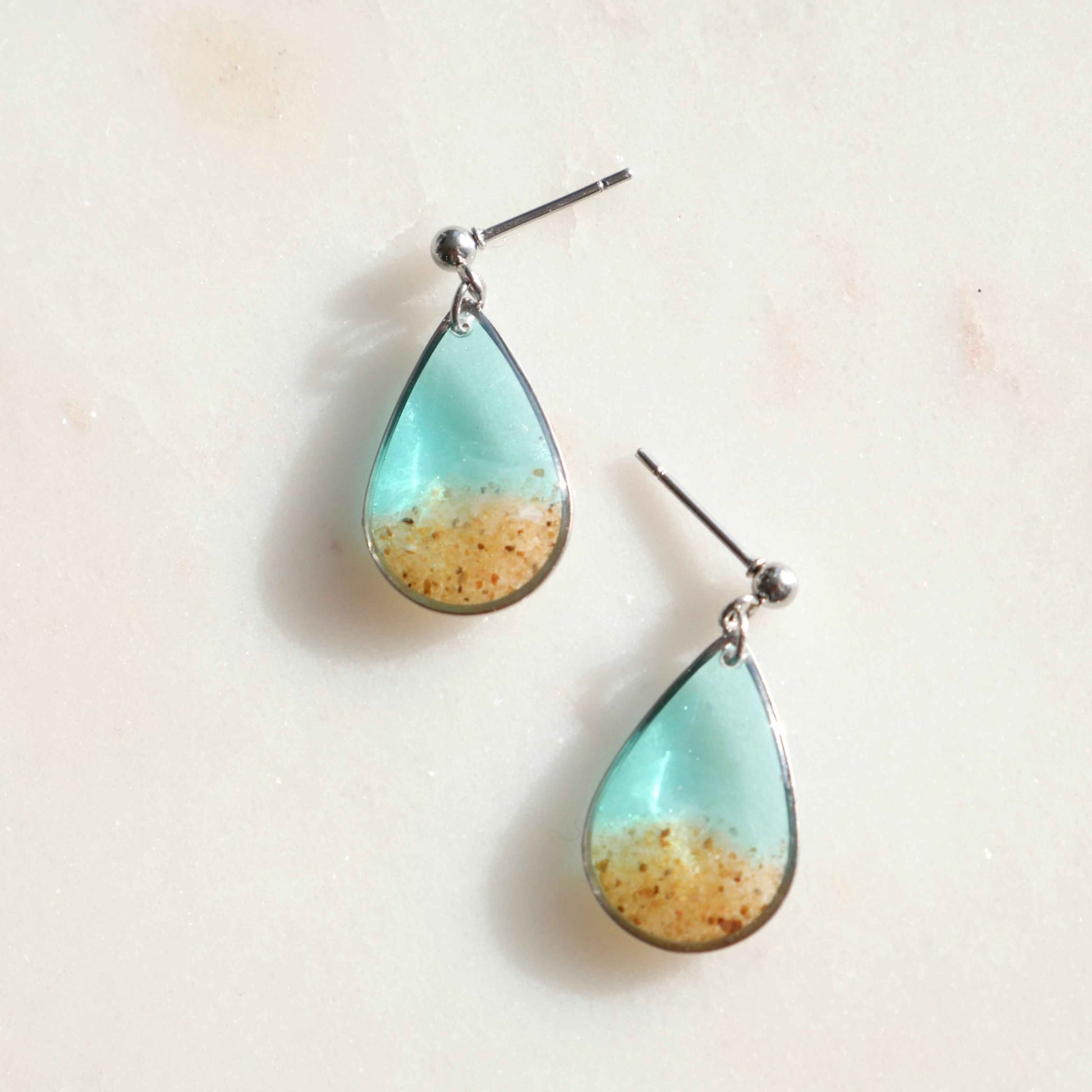 Boucles d'oreilles Tulum- goutte