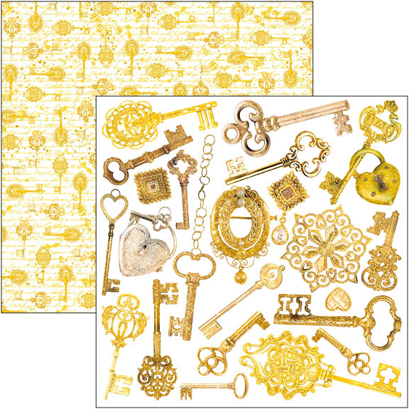 Ethereal Fussy Cut Pad 6"x6" 24/Pkg