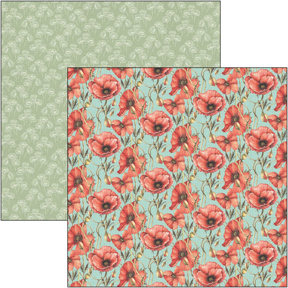 Ciao Bella Enchanted Land Patterns Pad 12"x12" 8/Pkg
