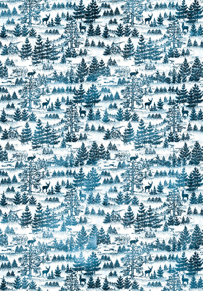 Ciao Bella Vellum Winter Journey Paper Patterns A4 6/Pkg
