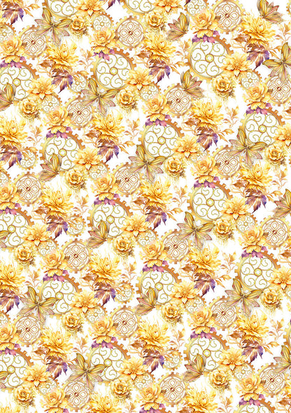 Vellum Ethereal Paper Patterns A4 6/Pkg