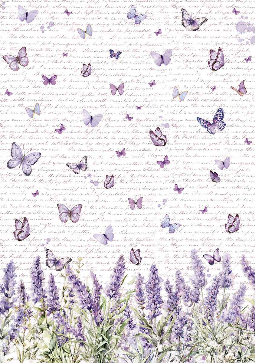 Vellum Morning In Provence Paper Patterns A4 6/Pkg