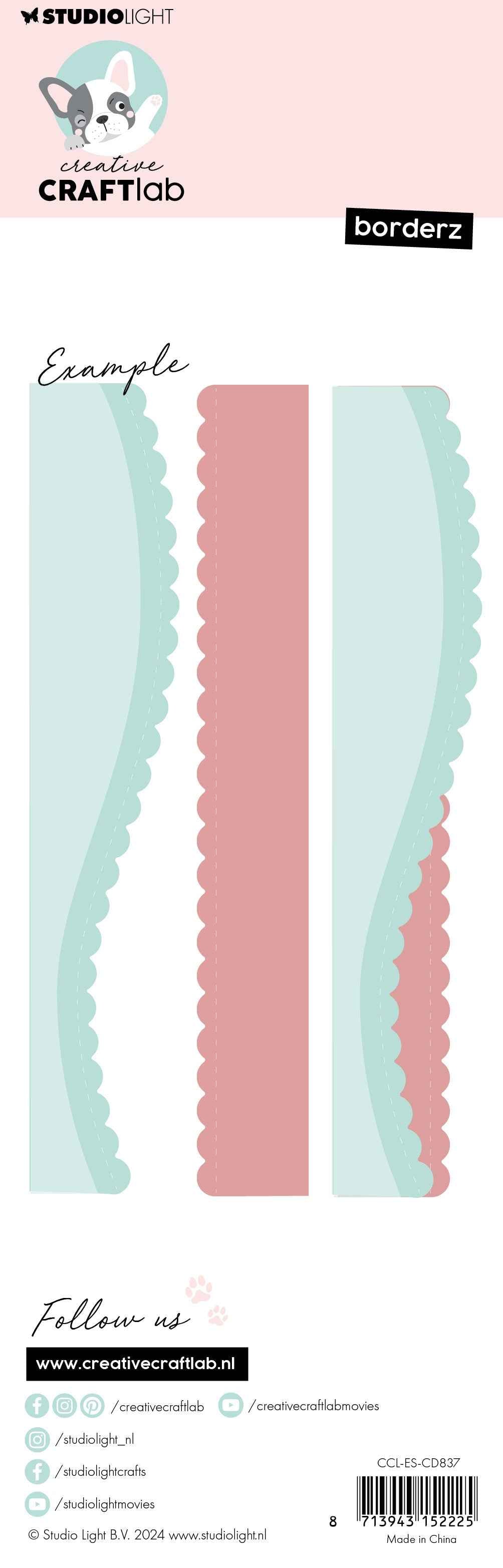 CCL Cutting Die Borderz Essentials 3 PC