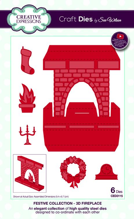 Festive Collection 3D Fireplace