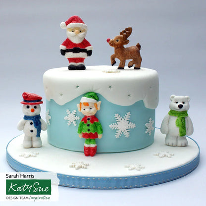 Santa Claus Silicone Mould