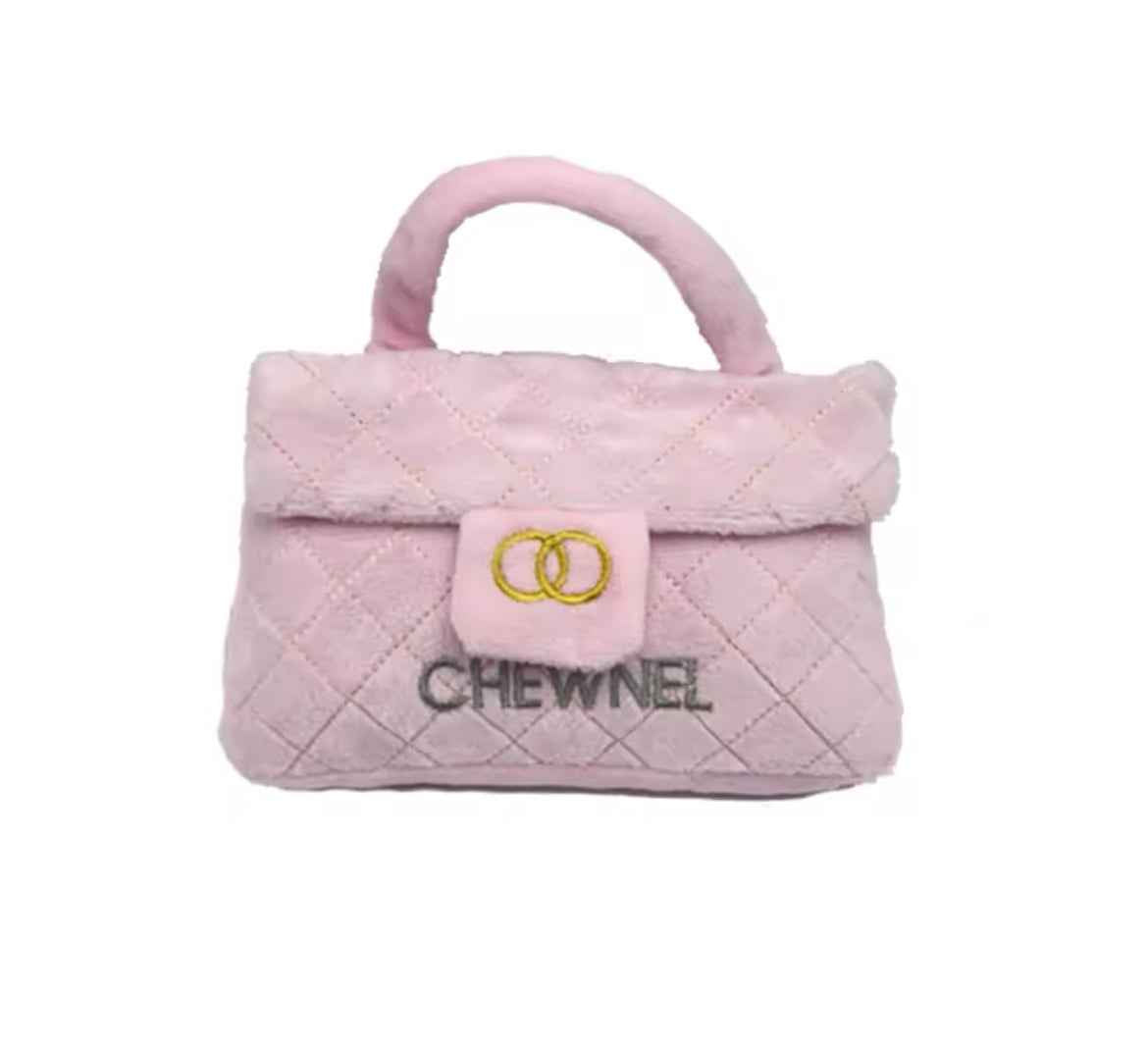 Chewy Purse Plush Toy – Luxury Plush Dog Toy