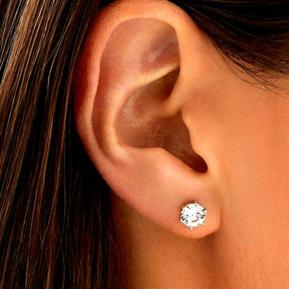 CODI Gold: Moissanite (Diamond Alternative) Essential Daily Studs