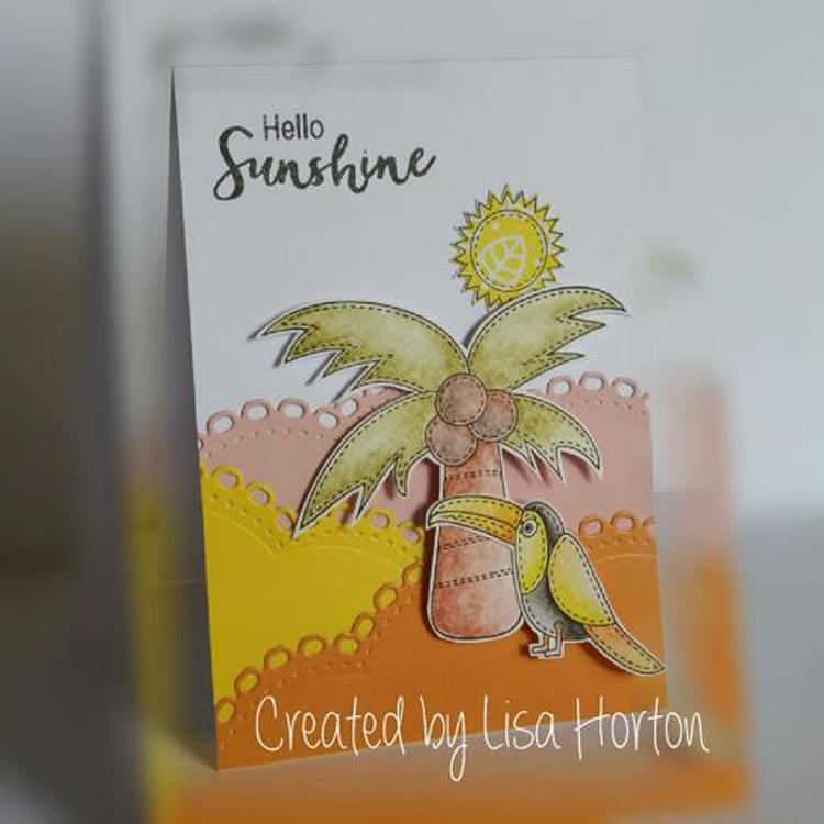 Cosmic Shimmer Pop-ems Tropical Island