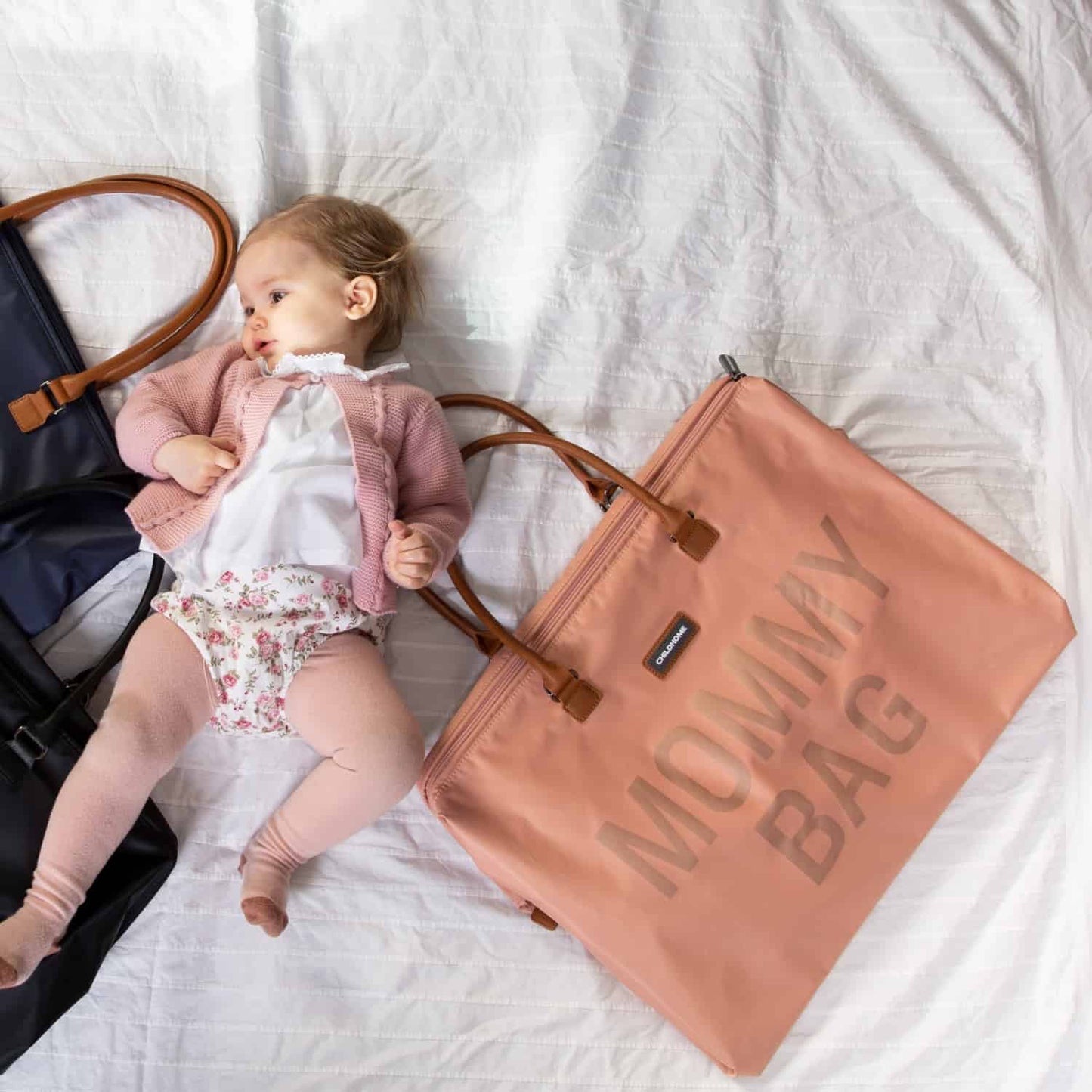 Joyful Pink Adventures Mommy Bag