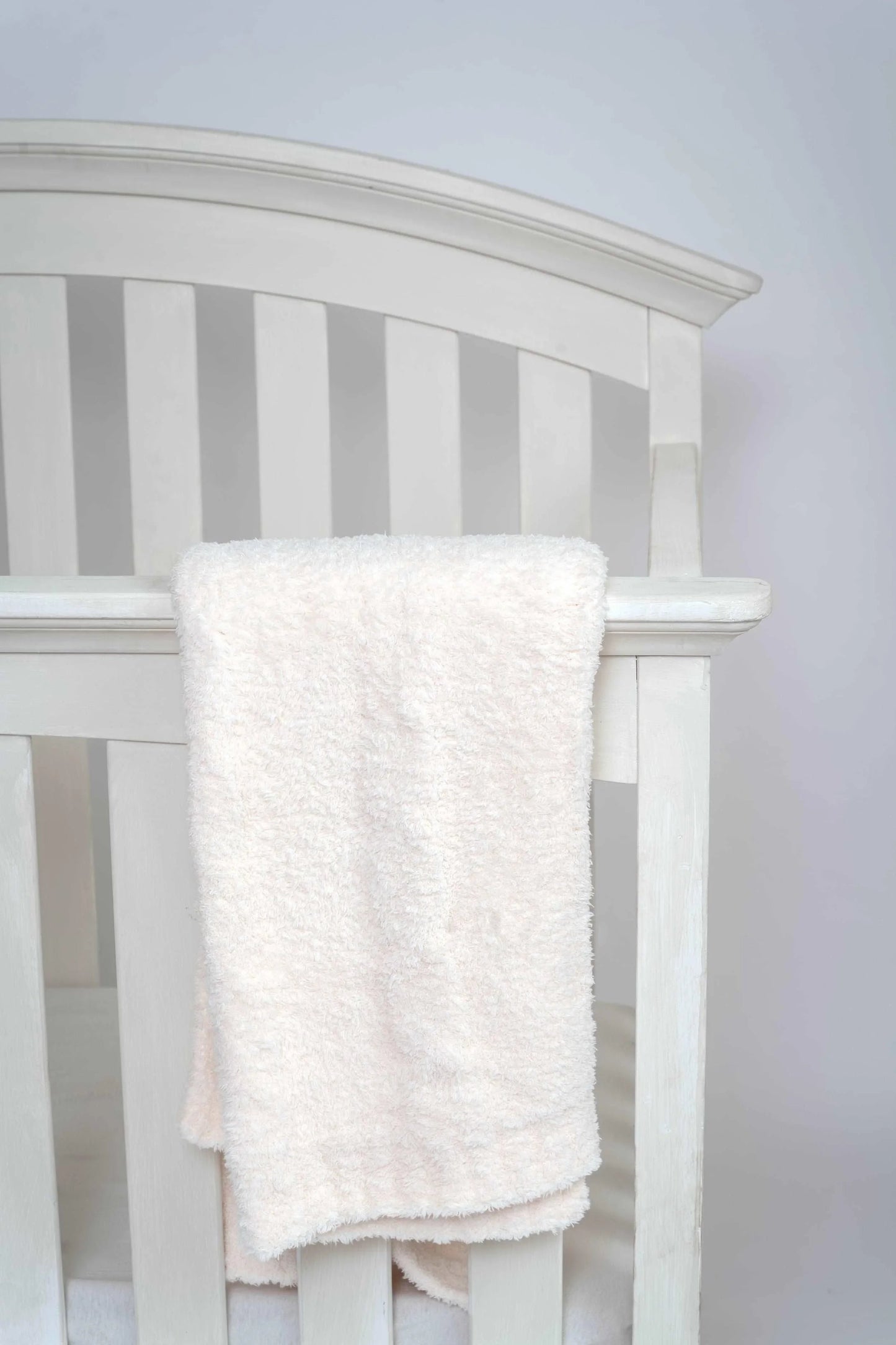 Sea Salt Cable Knit Toddler Blanket