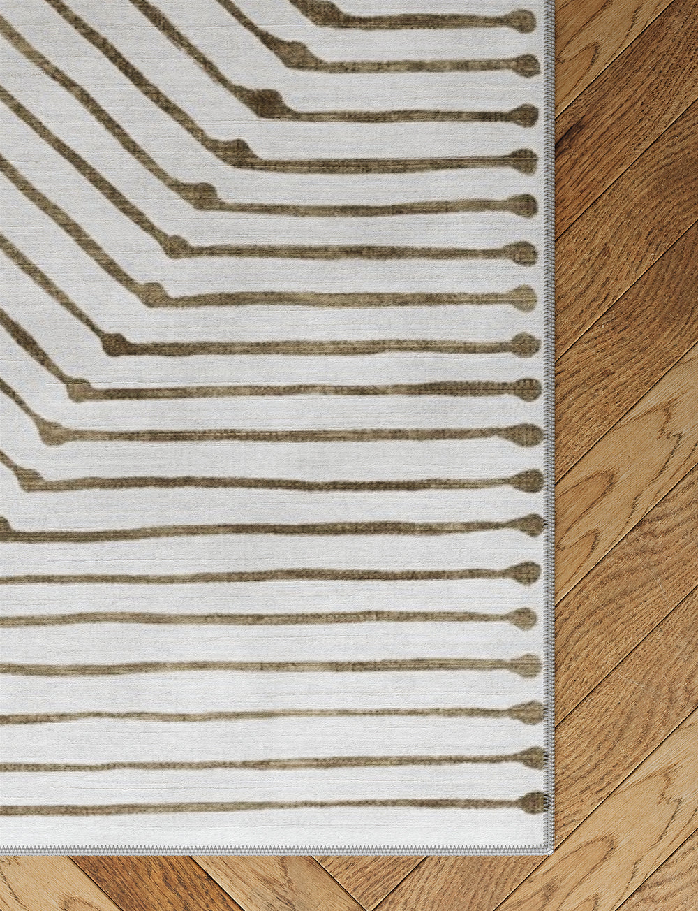 Calator Gold & Elfenbein Teppich