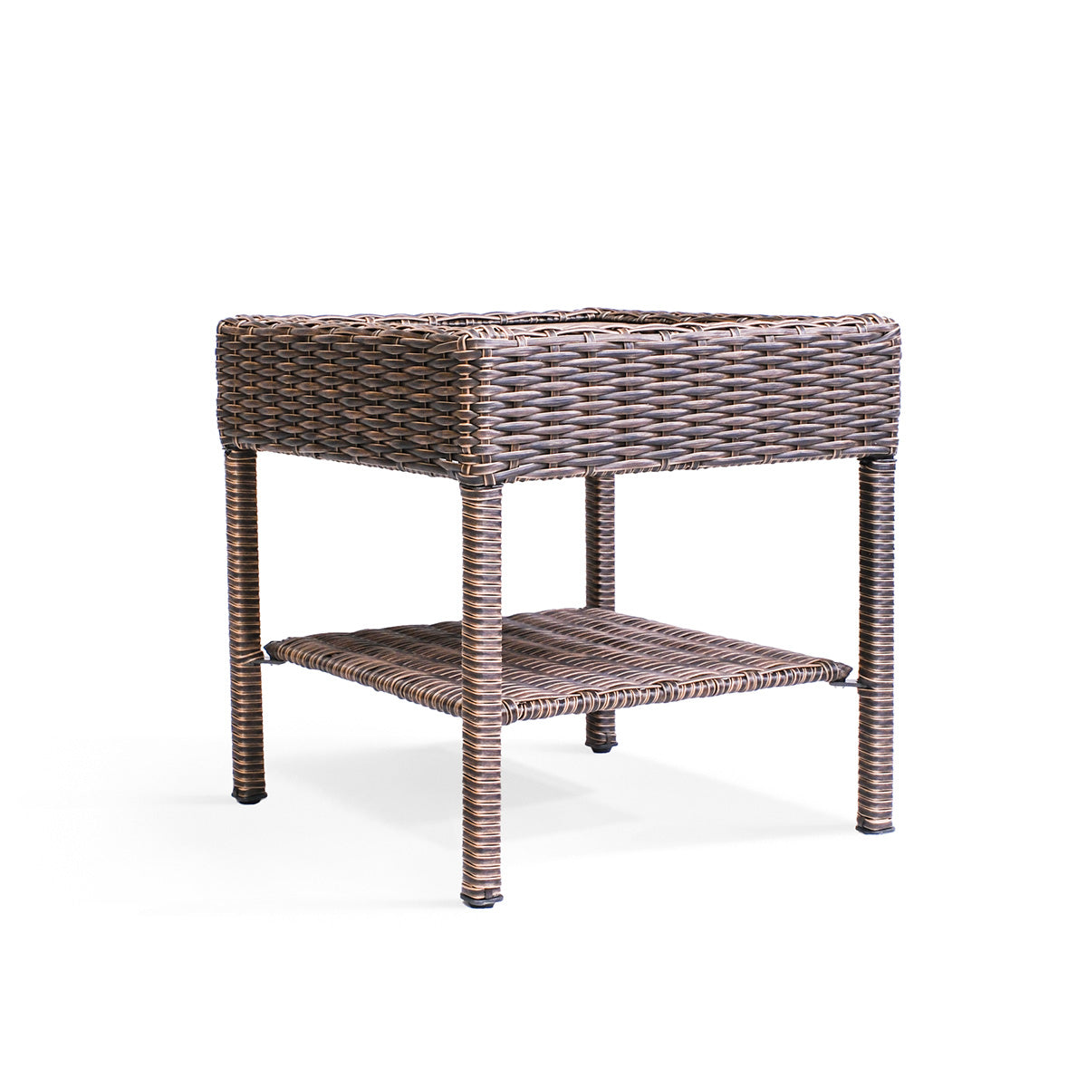 Cambridge Wicker Outdoor End Table - AURABAGS SHOP