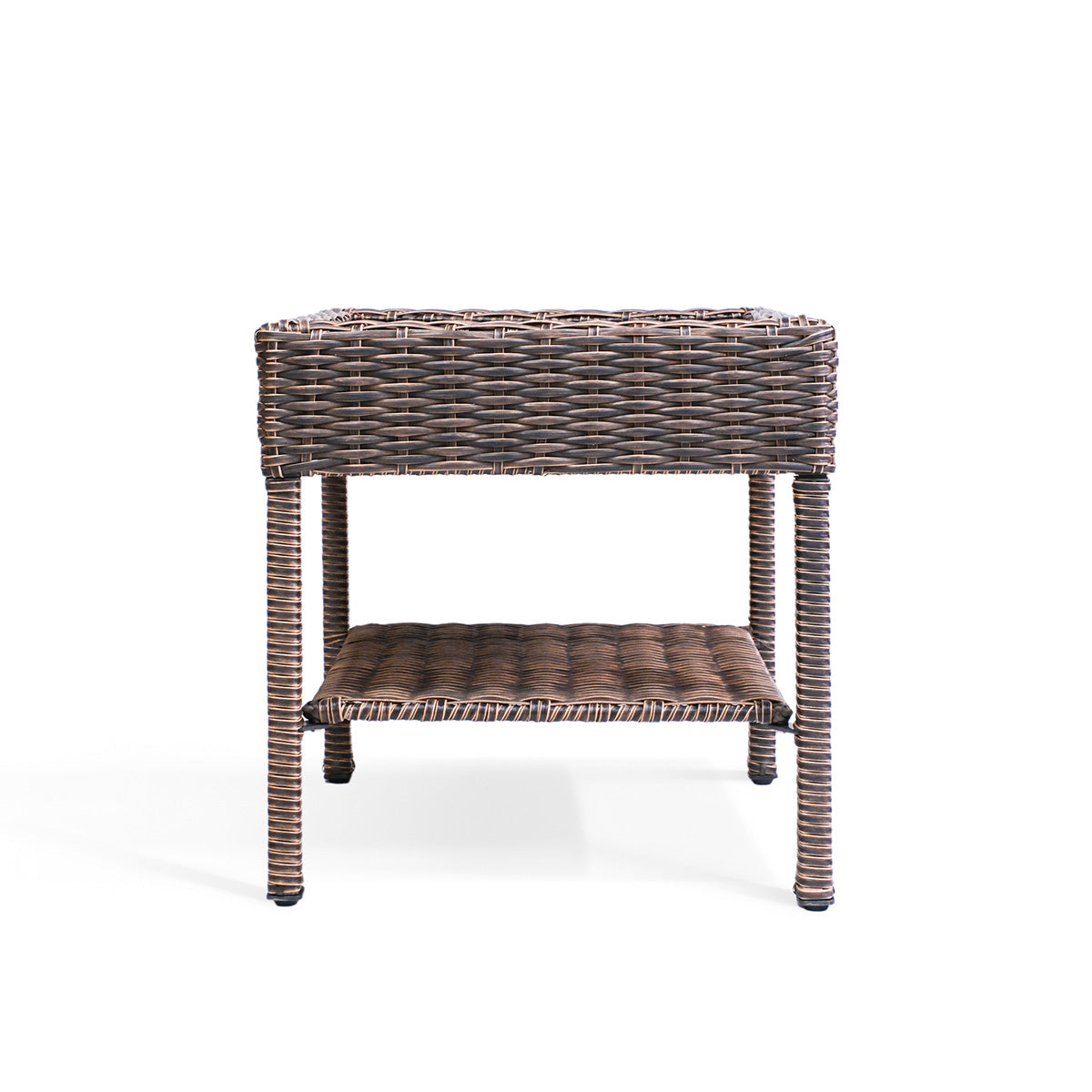 Cambridge Wicker Outdoor End Table - AURABAGS SHOP