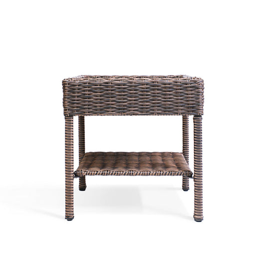 Cambridge Wicker Outdoor End Table - AURABAGS SHOP