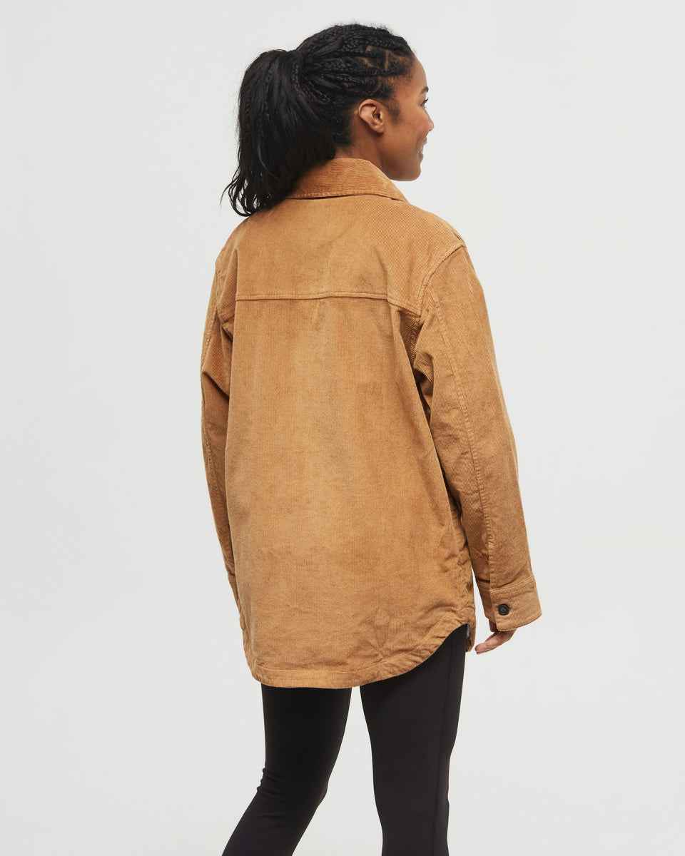 EcoStretch Corduroy Overshirt
