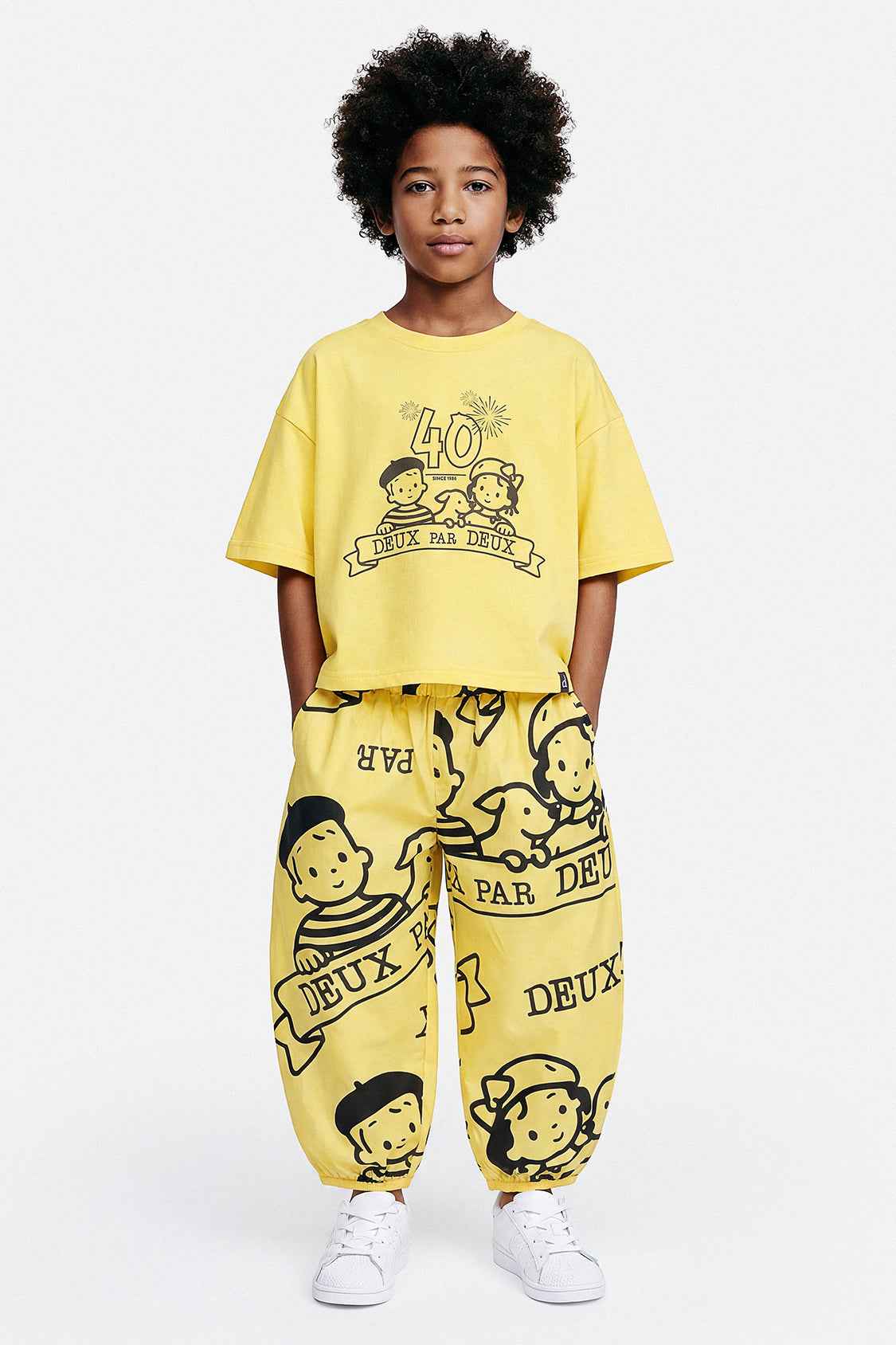 40Th Anniversary Graphic T-Shirt Honey Yellow