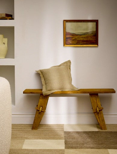 Bank Rembrandt aus altem Teakholz