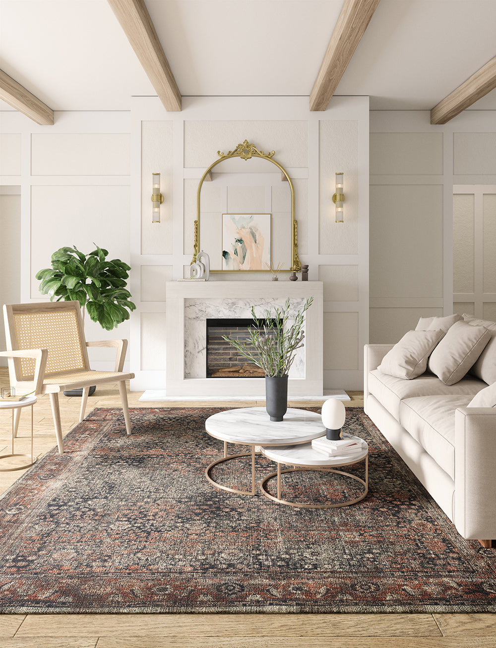 Castanha Brown Rug