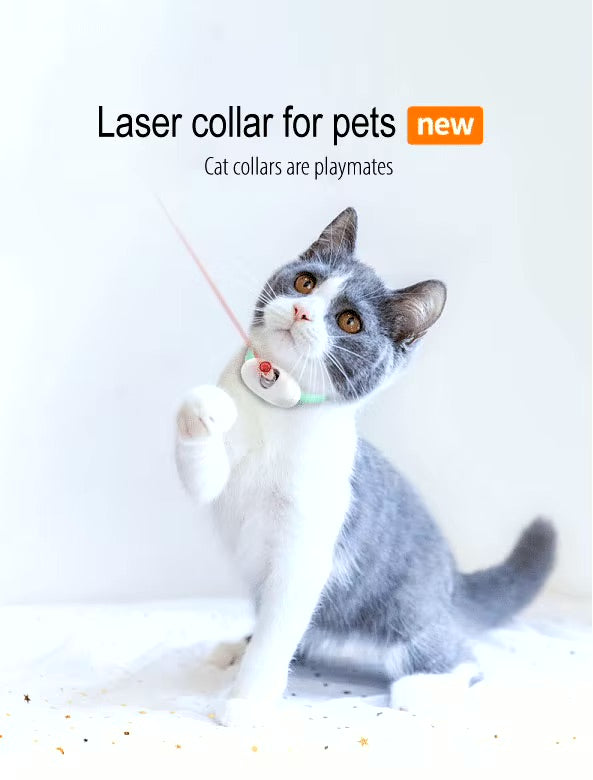 Cat Laser Collar Toy