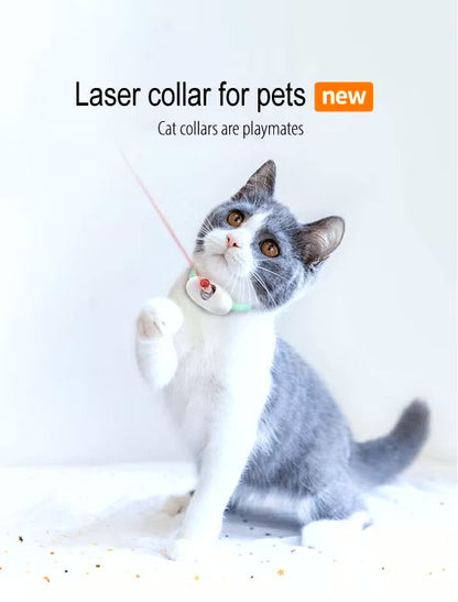 Cat Laser Collar Toy