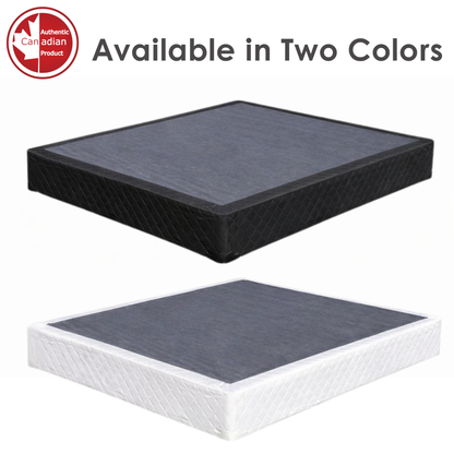 UltraFlex® ESSENCE Mattress and BoxSpring Set Orthopedic Gel Memory Foam, Natural Comfort, Balanced Support, Eco-friendly Mattress (Made in Canada)