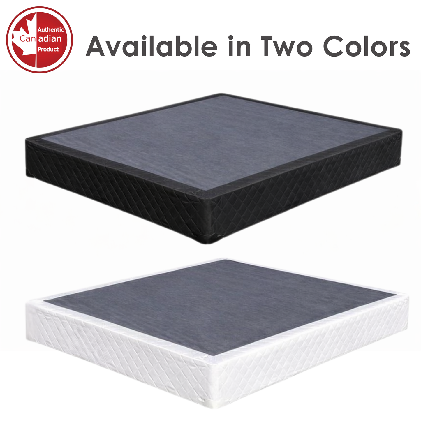 UltraFlex® DESIRE Mattress and BoxSpring Set- Orthopaedic Innerspring Premium Foam Encased, Eco-friendly Hybrid Mattress (Made in Canada)